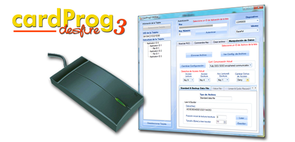CardProg3 DESFire: gestiona tarjetas de alta seguridad
