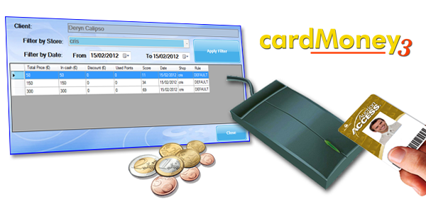 Cardmoney3: monedero electrónico con tarjetas