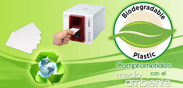 Pack Bio para hacer tarjetas de PVC biodegradables