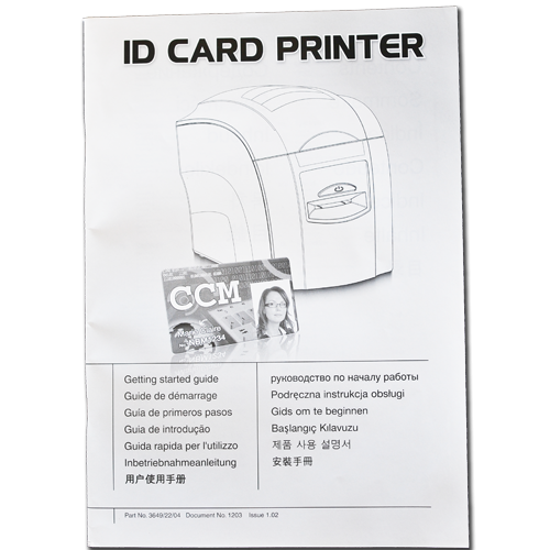 Magicard Pronto user manual front